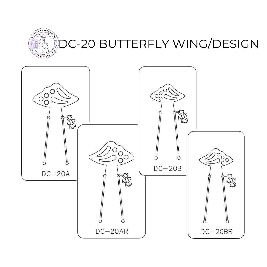 PANCAKE DIE DC-20 BUTTERFLY WING/DESIGN